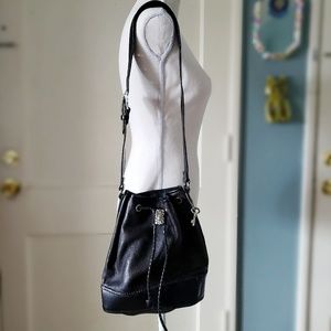 Vintage ♡ Fossil Drawstring Style Leather Purse